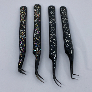 Pinzas para Pestañas de Belleza, Modernas, de Acero Inoxidable Japonés, Punta Puntiaguda, Duraderas, de Precisión, Herramientas de Estilismo de Pestañas de Primera Calidad - Product Image 4