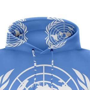 Sudaderas con capucha sublimadas para hombres y mujeres Tela transpirable ligera con sudaderas con capucha de sublimación de tinte sin costuras con mangas completas - Product Image 5