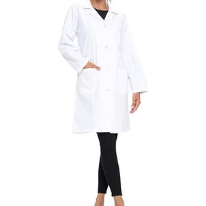 Batas de Laboratorio Transpirables de Alta Calidad, Cómodas y Suaves, con Logotipo Personalizado para Hospitales, Uniformes de Laboratorio y Farmacia - Product Image 5