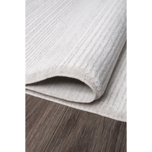 Tapis d'intérieur Netline 100% acrylique A0239 beige, design moderne, 80x150 cm, kg pour Home Depot, non-muant, facile à nettoyer, chambre à coucher, bureau, enfants - Product Image 1