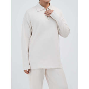 Conjunto Casual de Dos Piezas CYGNUS, Sudadera Corta con Capucha y Pantalones Cortos de Felpa, Talla XXS, Diseño Combinado - Product Image 2