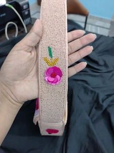 Sac à bandoulière fait main en sequins 3D et perles, broderie colorée, sac à main bandoulière - Product Image 5