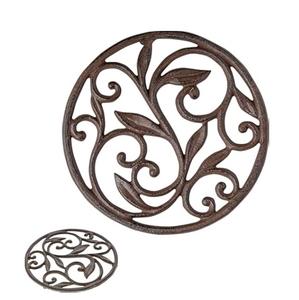 Dessous de plat en fer en forme de coeur revêtu de noir résistant à la chaleur pour casserole et marmite protégeant le dessous de plat Table à manger dommages causés par la chaleur - Product Image 4