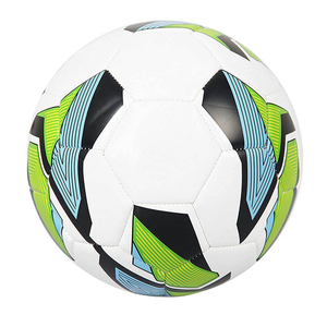 Balón de fútbol personalizado de cuero PU cosido a máquina, el mejor balón de fútbol pakistaní, tamaño 5, el mejor balón de fútbol - Product Image 3