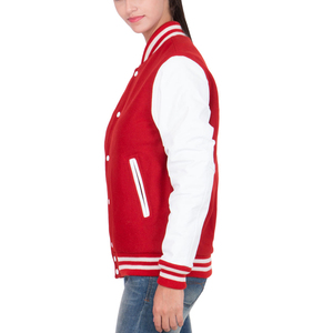 Elegante nueva llegada famosa moda invierno desgaste mujeres Varsity chaquetas Top Trending alta calidad Universidad chaqueta de béisbol - Product Image 6