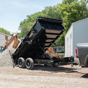 High Capacity Farm <b>Trailer</b> 1500kg Dump Type for Garden and <b>Tractor</b> Use Quick Shipping and Long Lasting Frame - Product Image 3