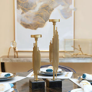 Fantastique design accessoires pour la maison et articles de maison bougeoir en métal bougeoir en métal de meilleure qualité à prix raisonnable - Product Image 5