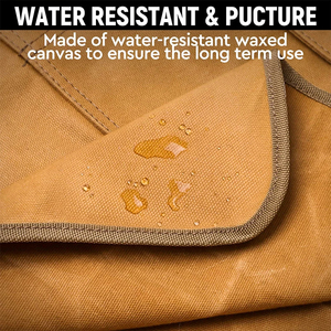 Delantal con logotipo personalizado Lona gruesa Delantal de estilo europeo y americano Carpintero Electricista Ropa de trabajo de jardín Delantal - Product Image 5