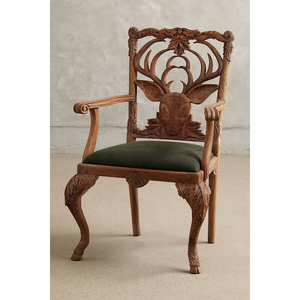 Elegant Luxury Modern Deer Design <b>Wooden</b> Dining Wedding <b>Chairs</b> Living Room Apartment Villa Outdoor Hotel Furniture for Events - Product Image 1