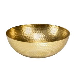 เครื่องครัวสำหรับจัดแสดงขนมหรือผลไม้ทำจากโลหะทำด้วยมือสีทองดีไซน์ตามสั่งสำหรับตกแต่งบ้าน - Product Image 1