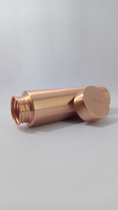 Hottest Selling of 2025 <b>Kitchen</b> <b>Accessories</b> Customized Unique <b>Copper</b> Water Bottle Ayurveda Benefits - Product Image 5