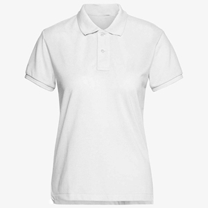 Camiseta Polo Informal de Algodón para Mujer, Transpirable, de Secado Rápido, Anti-Pilling, con Diseño de Parches - Product Image 2