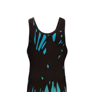 Impression numérique Hommes Lutte Singlet Meilleur Design Vente Chaude Top Tendance Pas Cher Taux Respirant Lutte Singlet Avec Les Meilleures Choses - Product Image 4