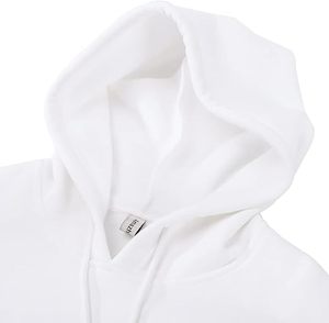 Sudadera con capucha corta de invierno Premium para mujer, Frente personalizado | 100% algodón 2025 Streetwear Pullover Fitness Sportswear Boutique Brands Clothing - Product Image 3