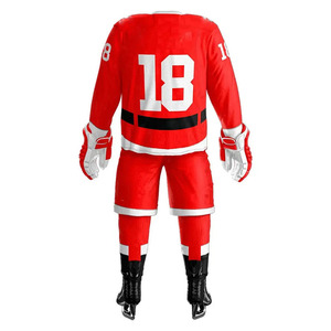Camisetas de Hockey sobre Hielo Sublimadas Personalizadas de Primera Calidad, 100% Poliéster, Color y Logotipo Personalizables, Unisex, Adulto, Último Estilo - Product Image 5