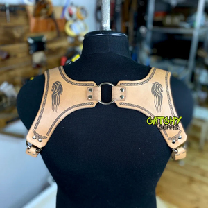 Bretelles en cuir ajustables pour hommes, élégantes et fonctionnelles - Product Image 5