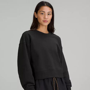 Sudadera con Capucha Casual Estampada de Moda Urbana, de Forro Polar, Manga Corta, de Algodón Sólido para Invierno con Logotipo Frontal - Product Image 4