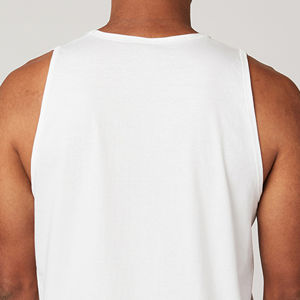 Camiseta Deportiva Informal de Moda para Hombre, Camiseta sin Mangas con Logotipo Personalizado al por Mayor, Camiseta de Alta Calidad, Nueva Llegada - Product Image 3