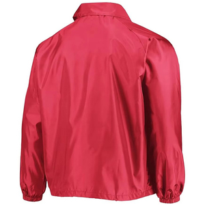 เสื้อแจ็กเก็ตกันลมแขนยาวสำหรับผู้ชายเสื้อโค้ทกันลมมีรูระบายอากาศได้ดีพิมพ์โลโก้สกรีน - Product Image 3