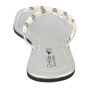 Pantuflas para Mujer (J-530) - Plateadas - Product Image 3