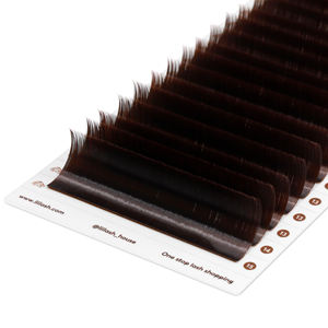 Bandejas de Pestañas Marrones Mixtas, Extensiones de Pestañas de Volumen 0.07, C, CC, D, DD, Proveedor Principal de Suministros para Pestañas, Venta al por Mayor, Marca Privada - Product Image 3