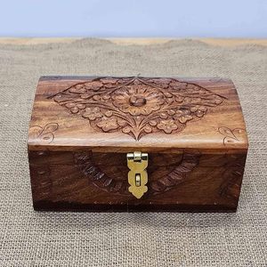 <b>Wooden</b> <b>keepsake</b> <b>Box</b> with Hinged Lid for Recipes Decorative Storage or as <b>Keepsake</b> Acacia Wood Decorative Storage Boxes - Product Image 2
