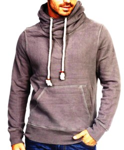 Sudaderas con Capucha para Hombre, Diseño OEM al por Mayor, Logotipo Personalizado Bordado, Corte Cuadrado, Tela de Forro Polar de 400 g/m², 100 % Algodón Orgánico Transpirable - Product Image 2