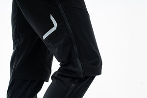 Pantalones Softshell para Ciclismo de Montaña para Hombre, Cintura Media, Servicio OEM, Impermeables, Transpirables, Cálidos para Invierno, Resistentes, con Bolsillos Delanteros y Cremalleras - Product Image 6