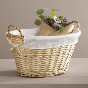 Cesta de lavandería de mimbre con asas, cesta de almacenamiento hecha a mano, venta al por mayor, ecológica, hecha en Vietnam - Product Image 4