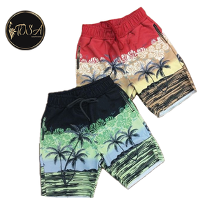 Pantalones cortos de surf para playa de verano 2024 para hombre, informales, transpirables, ecológicos, de secado rápido, 100%, poliéster, estampado Digital, vacaciones - Product Image 3