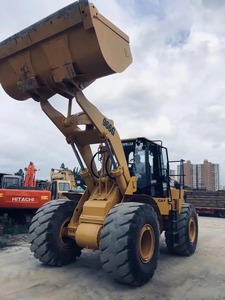 รถตักล้อยาง Cat 966g มือสองประสิทธิภาพสูงสภาพดีเยี่ยมพร้อมส่วนประกอบหลักที่เชื่อถือได้-ปั๊มที่มีแบคโฮแบบพ่วง - Product Image 2