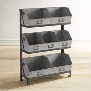 Étagères galvanisées Rech Décoration intérieure Carner Nouveau design Jardinière de fleurs utilisée Meilleure vente Étagères Reck - Product Image 6