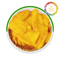 Pittige zachte gedroogde mango met zout en chili, klaar om te eten, tropische fruitsnack |   Oorsprong Vietnam |   OEM-label