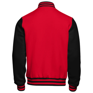 Chaqueta universitaria personalizable de alta calidad para hombre para invierno Cuello alto transpirable con técnicas bordadas - Product Image 5