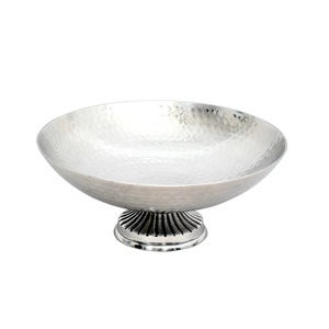 2025 Classique Argent Mid-Century Aluminium Saladier En Forme De Vaisselle Décorative De Service Et Bol En Métal À Bas Prix - Product Image 1