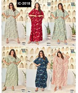 ชุดซาลคาเมซแบบดั้งเดิมพิมพ์ลาย Kurtis อินเดียเคอร์ติสสำหรับสวมใส่ในชีวิตประจำวันและแนวแฟนซีใหม่ล่าสุดขนาดฟรีไซส์ - Product Image 1