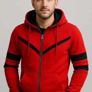 Sweat-shirts pour hommes en coton 100% avec logo personnalisé, décontractés et solides pour l'hiver - Haute qualité, respirants et écologiques - Product Image 1