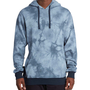 Sudadera con capucha lavada con ácido de algodón 100%, serie High Street, piedra lavada con ácido, Sudadera con capucha Vintage Tie and Dye para hombres, transpirable - Product Image 6