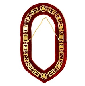 Collier de regalia maçonnique sur mesure à thème ange (en métal) pour occasions artistiques et de collection, robes et uniformes - Product Image 6