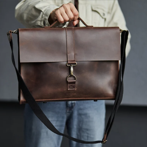 Macbook <b>Leather</b> Bag, Custom <b>Leather</b> <b>Briefcase</b>, Personalized Gifts, Gifts for Dad Gifts for Him <b>Leather</b> <b>Briefcase</b> Man - Product Image 2