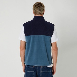 Couleur unie coupe-vent garder au chaud hiver coton hiver gilet hommes haute qualité pas cher prix vêtements d'extérieur polaire gilets personnaliser - Product Image 3