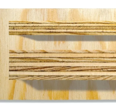 Eco-Friendly Pine Plywood AA Grade With Rubber Core E0 Reusable 6-8 Times 4ft X 8ft Model 9/12/15/18mm Thickness Construction