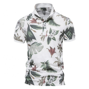 Polo de estilo transpirable de algodón 100% para hombre, camisetas Polo informales de calidad de manga corta para hombre, ropa de primavera para hombre - Product Image 5