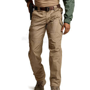 กางเกงยุทธวิธีกลางแจ้งสำหรับผู้ชาย ผ้าทนทาน กางเกงทำงานสำหรับกิจกรรมกลางแจ้งและกางเกงยุทธวิธี - Product Image 3