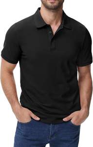 Dynamic <b>Mens</b> Solid Knitted <b>for</b> <b>Shirt</b> <b>Cool</b> Fiber Hold Stretch Light Motion Breath Texture Daily Comfort Sleek Collar Modern Look - Product Image 2
