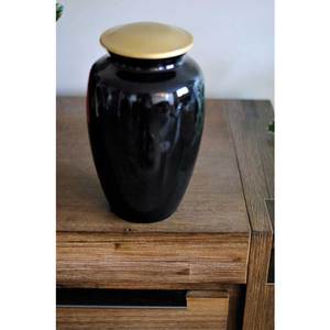 Urna de cremación para mascotas de latón artesanal de primera calidad, recuerdo conmemorativo funerario, precio al por mayor - Product Image 2