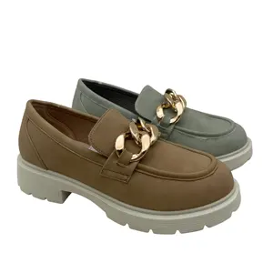 Venta al por mayor de las mujeres <span class=keywords><strong>mocasines</strong></span> señoras cómodas de moda Casual señoras Pu zapatos planos de las mujeres - Product Image 1