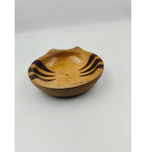 Mangeoire pour chat en bois design avec bols en acier inoxydable de qualité alimentaire - Product Image 1