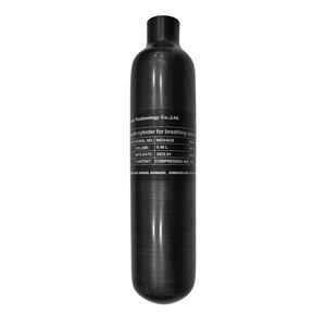 Cylindre en aluminium léger 0,45L 850g pour utilisation de gaz industriel et technique portable - Product Image 1