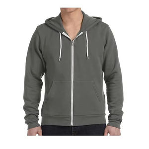 Boxy Streetwear 400gsm 100% coton surdimensionné hommes sweats à capuche zippés décontracté blanc personnalisé luxe hommes sweats à capuche - Product Image 3